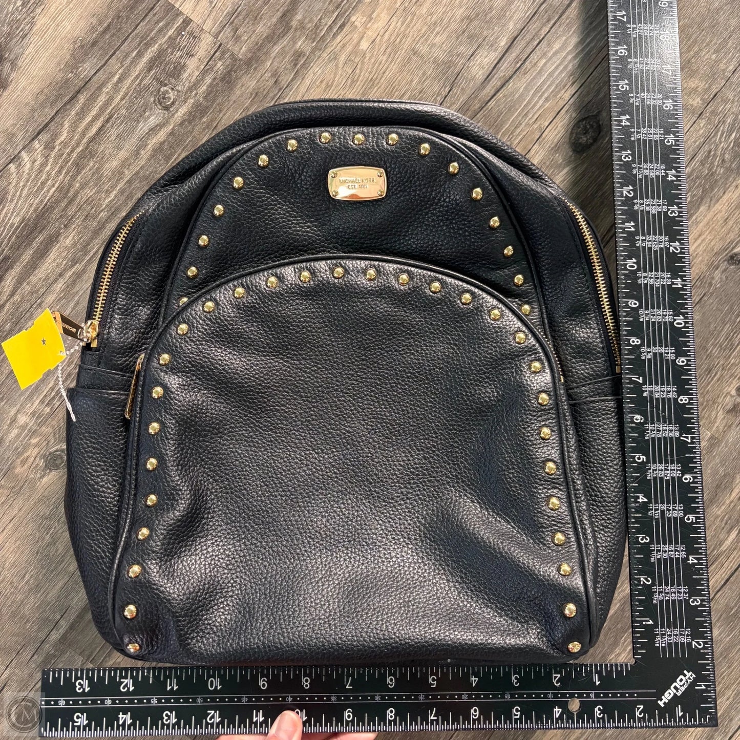 Backpack Leather By Michael By Michael Kors, Size: Medium
