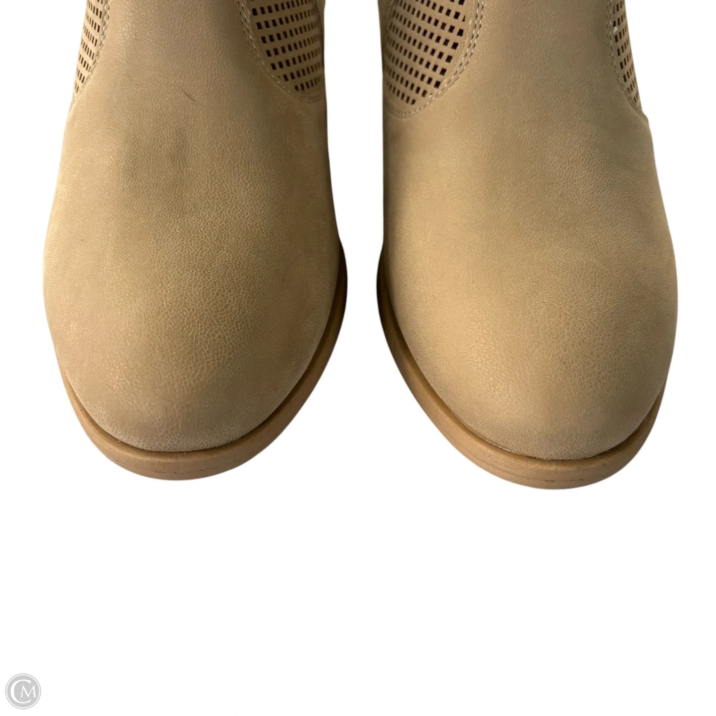 Boots Ankle Flats By Mia In Tan, Size: 9