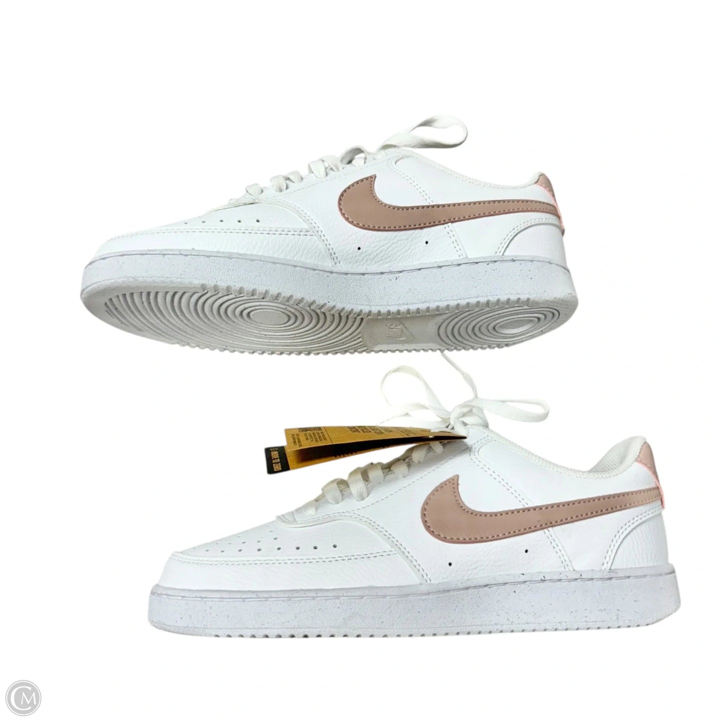 Shoes Sneakers By Nike In Pink & White, Size: 9.5