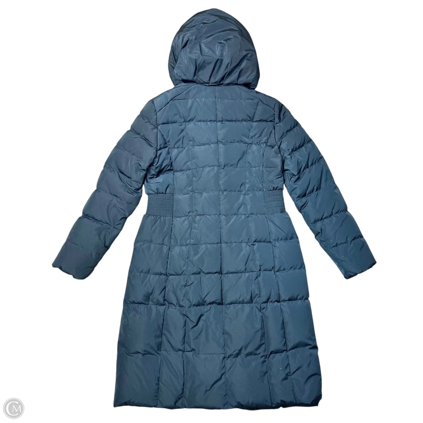 Coat Puffer & Quilted By Cole-haan In Navy, Size: L