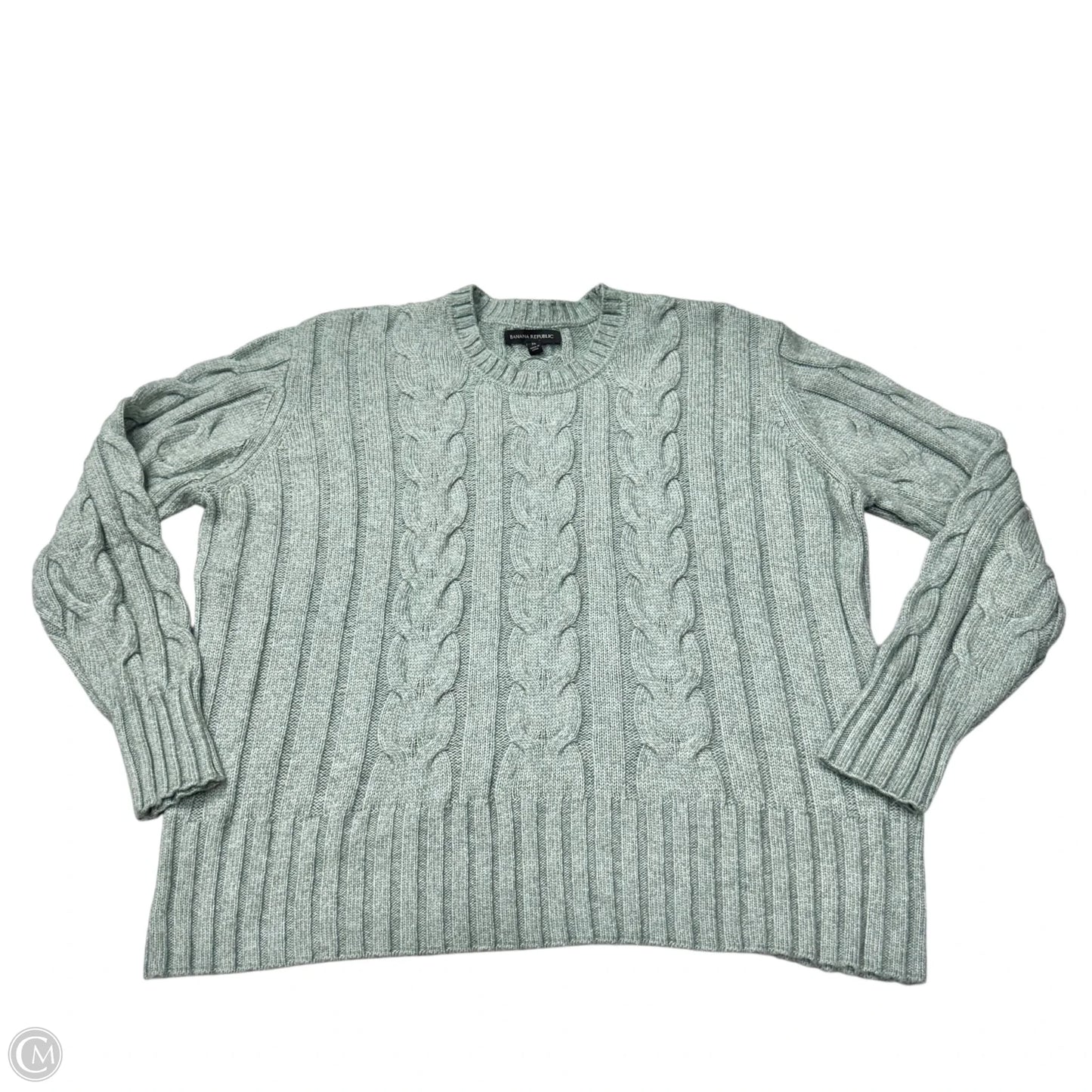Sweater By Banana Republic In Green, Size: Xl
