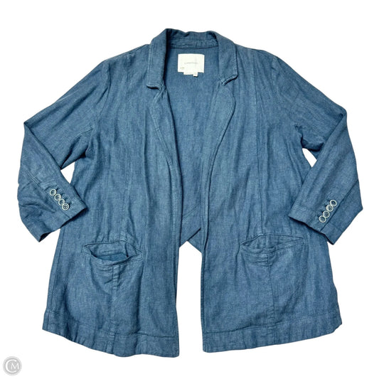 Blazer By Anthropologie In Blue, Size: M