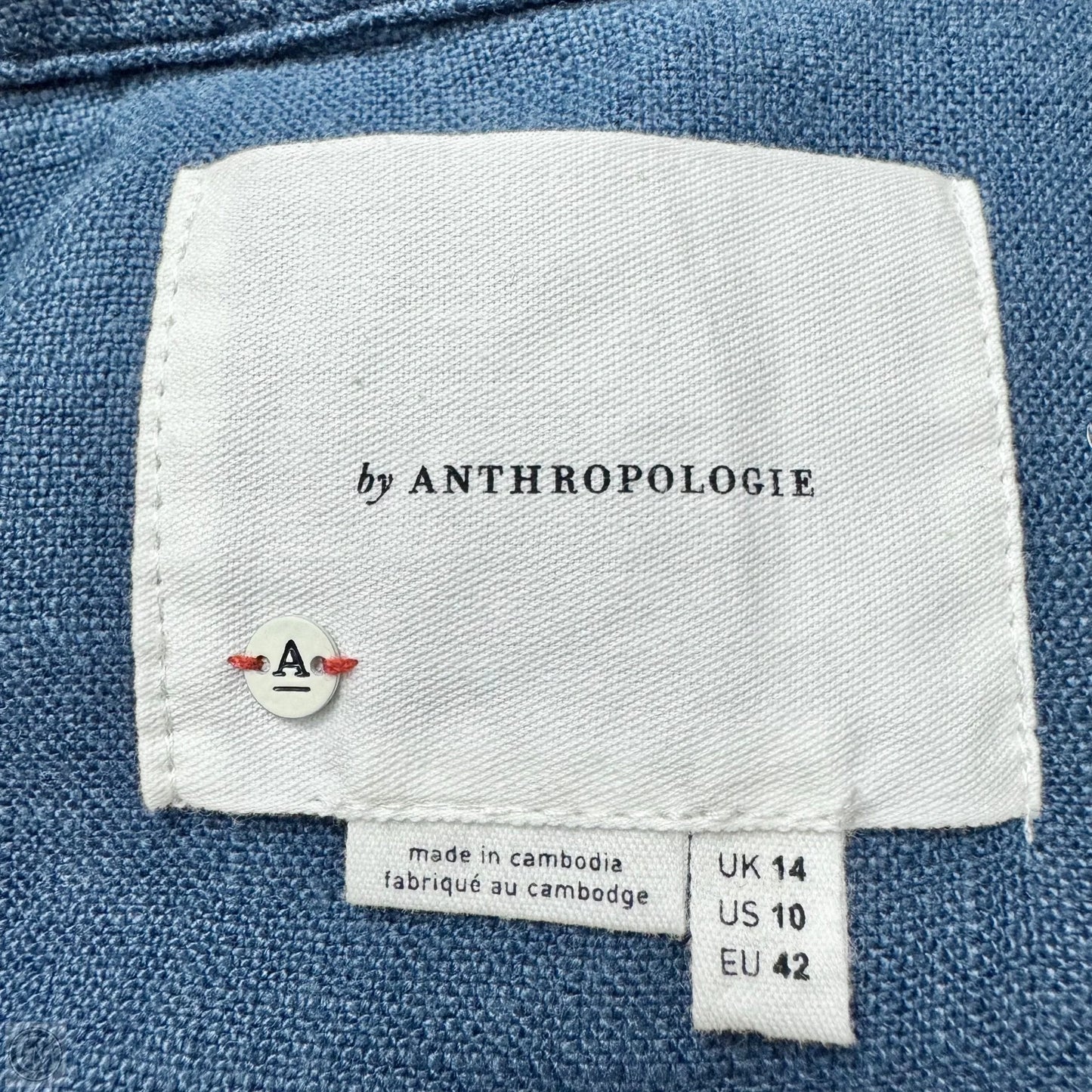 Blazer By Anthropologie In Blue, Size: M