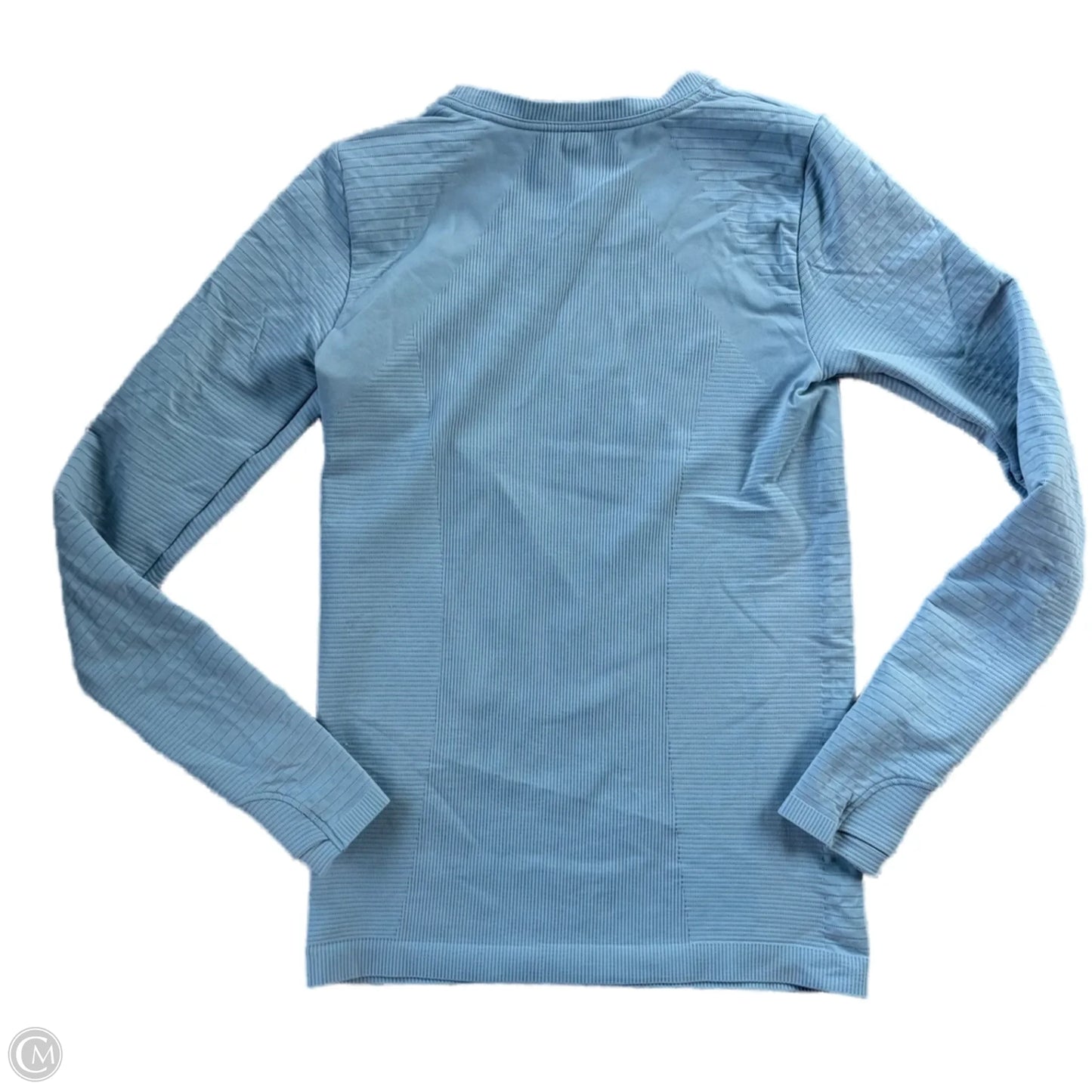 Athletic Top Long Sleeve Crewneck By Athleta In Blue, Size: Xs