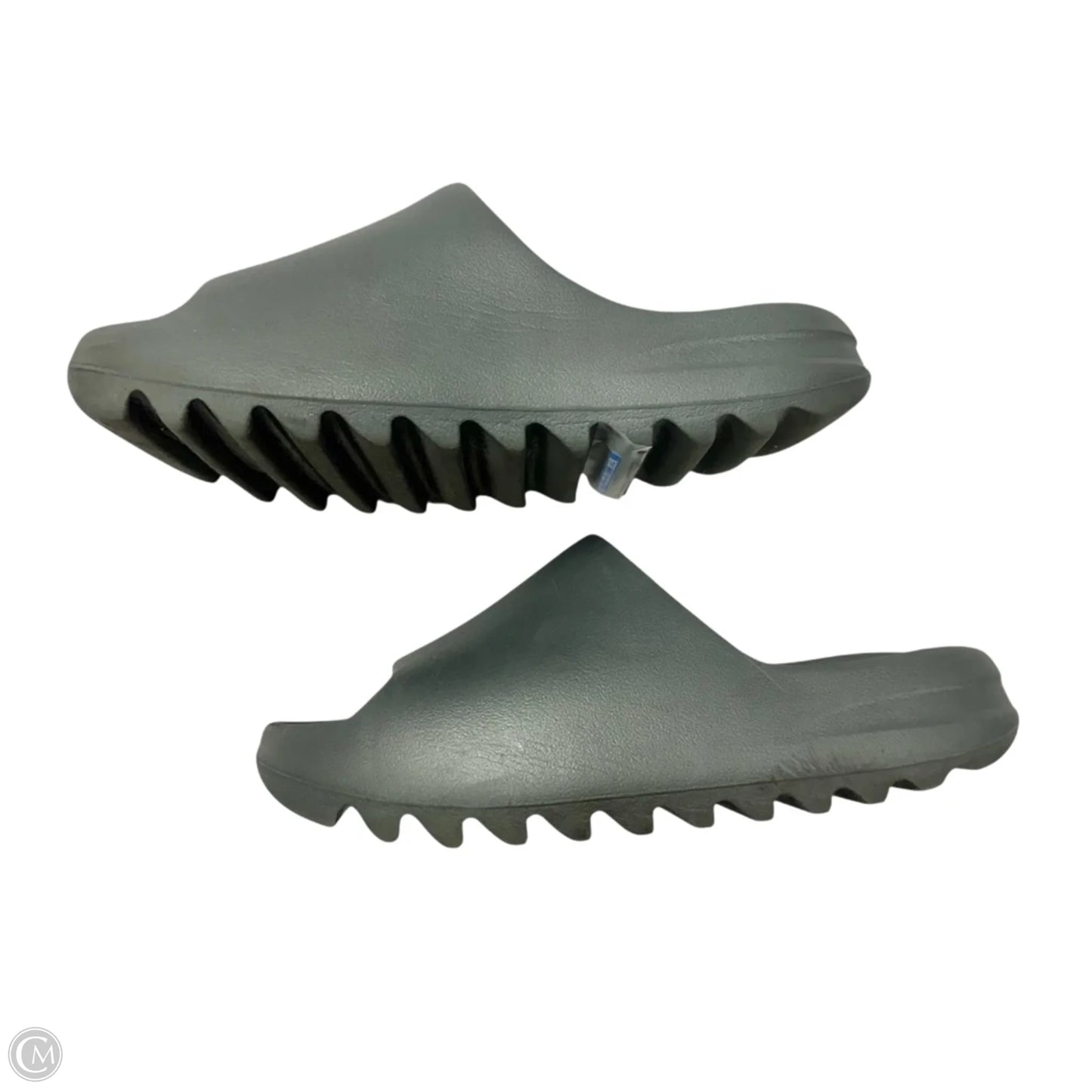 Sandals Luxury Designer By Yeezy In Grey, Size: 7