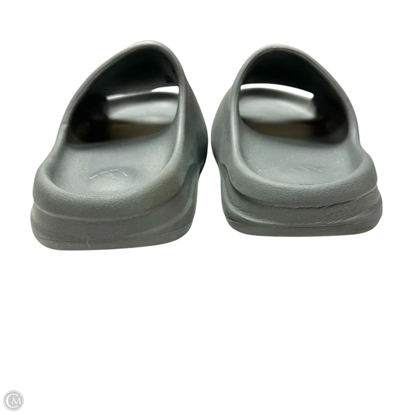 Sandals Luxury Designer By Yeezy In Grey, Size: 7