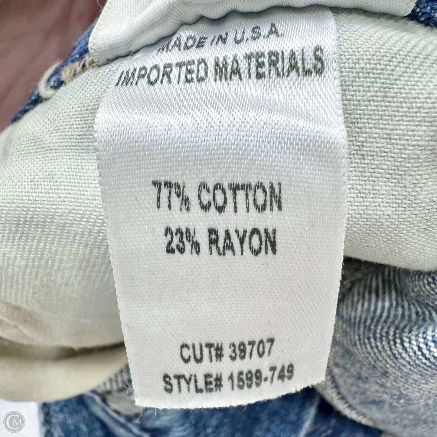 Jeans Flared By Citizens Of Humanity In Blue Denim, Size: 2