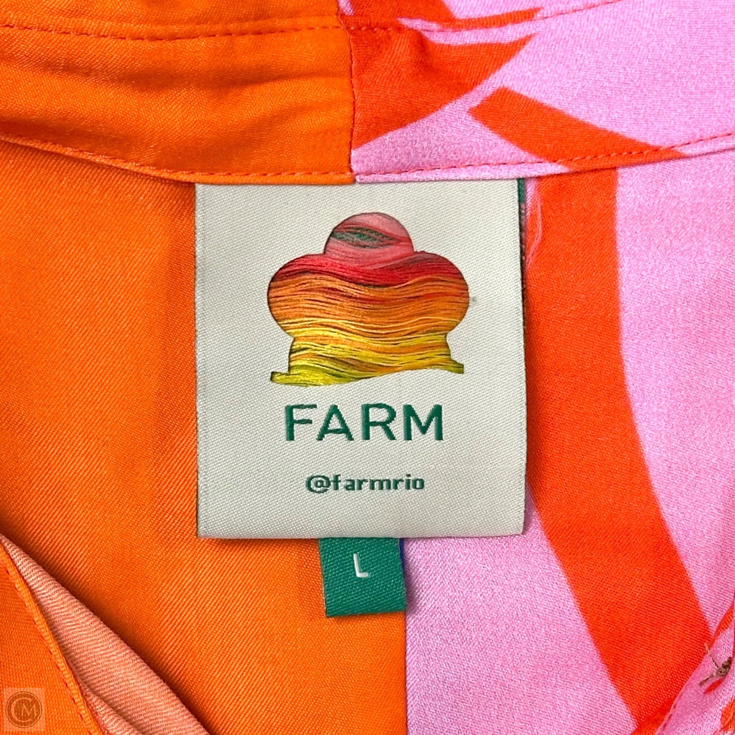 Dress Casual Midi By Farm Rio In Multi-colored, Size: L
