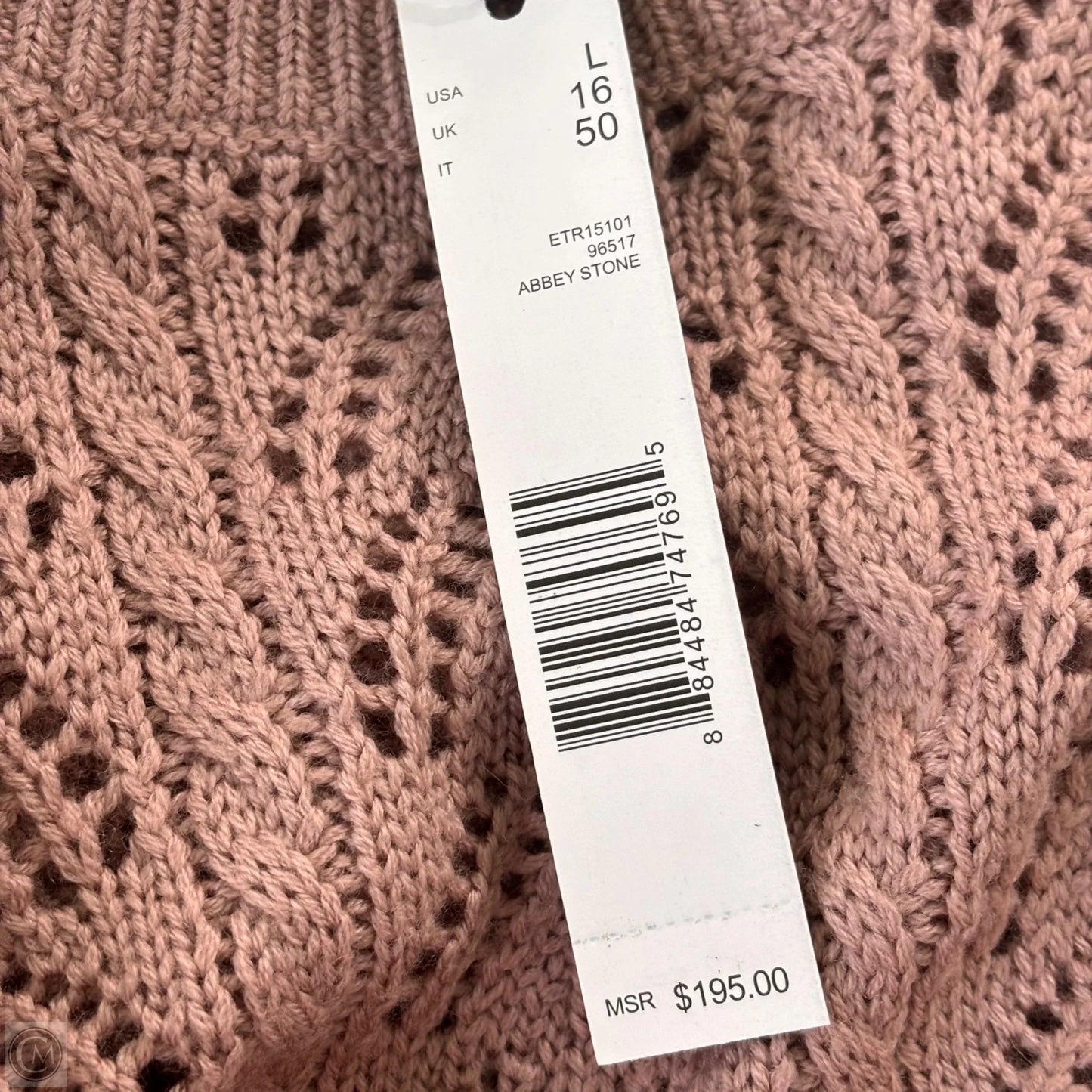Sweater Short Sleeve By Elie Tahari In Purple, Size: L