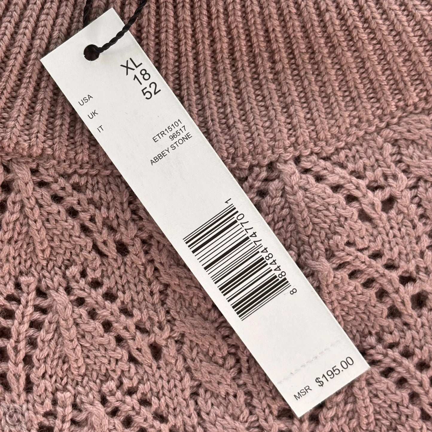 Sweater Short Sleeve By Elie Tahari In Purple, Size: Xl