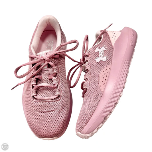 Shoes Athletic By Under Armour In Pink, Size: 8