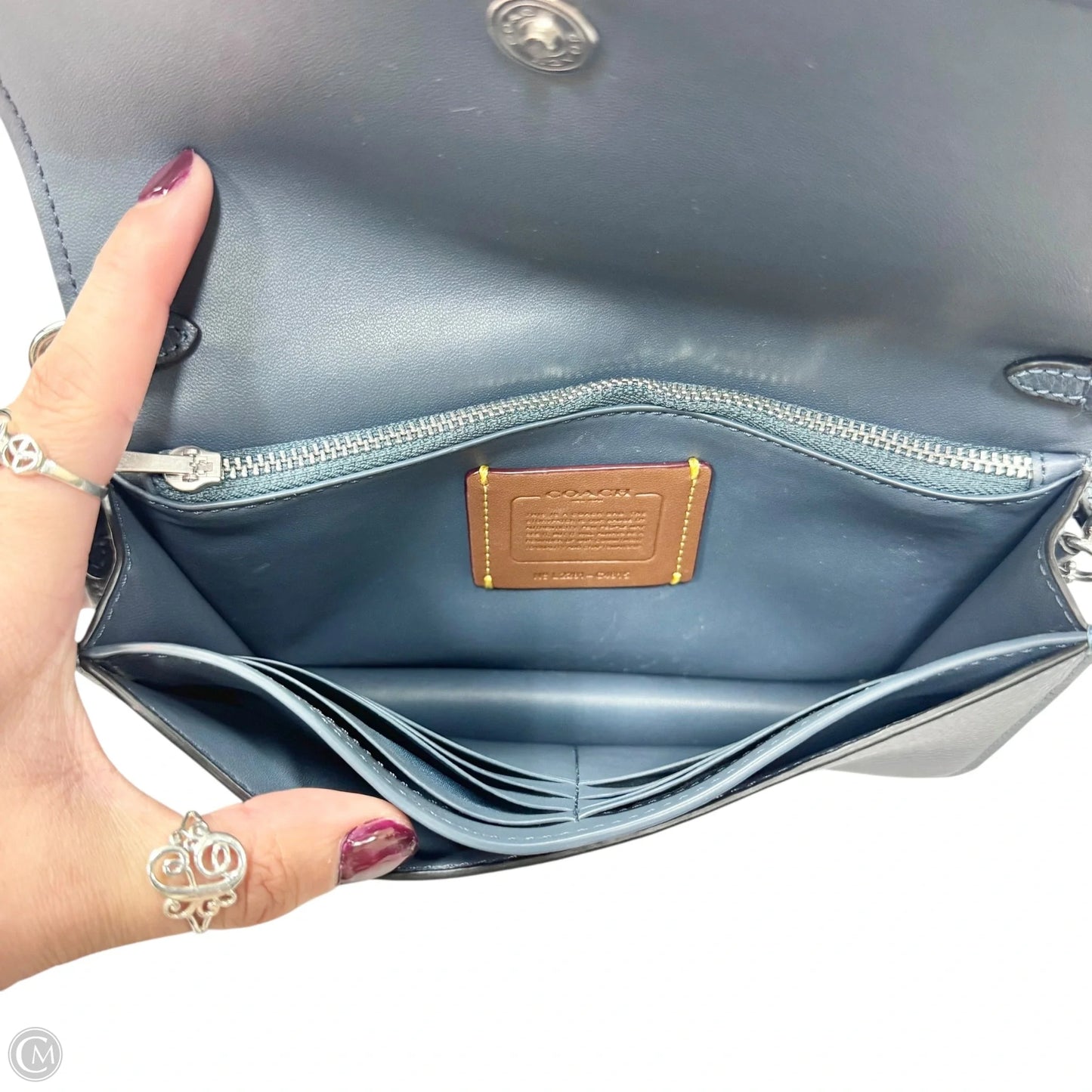 Crossbody Designer By Coach, Size: Small