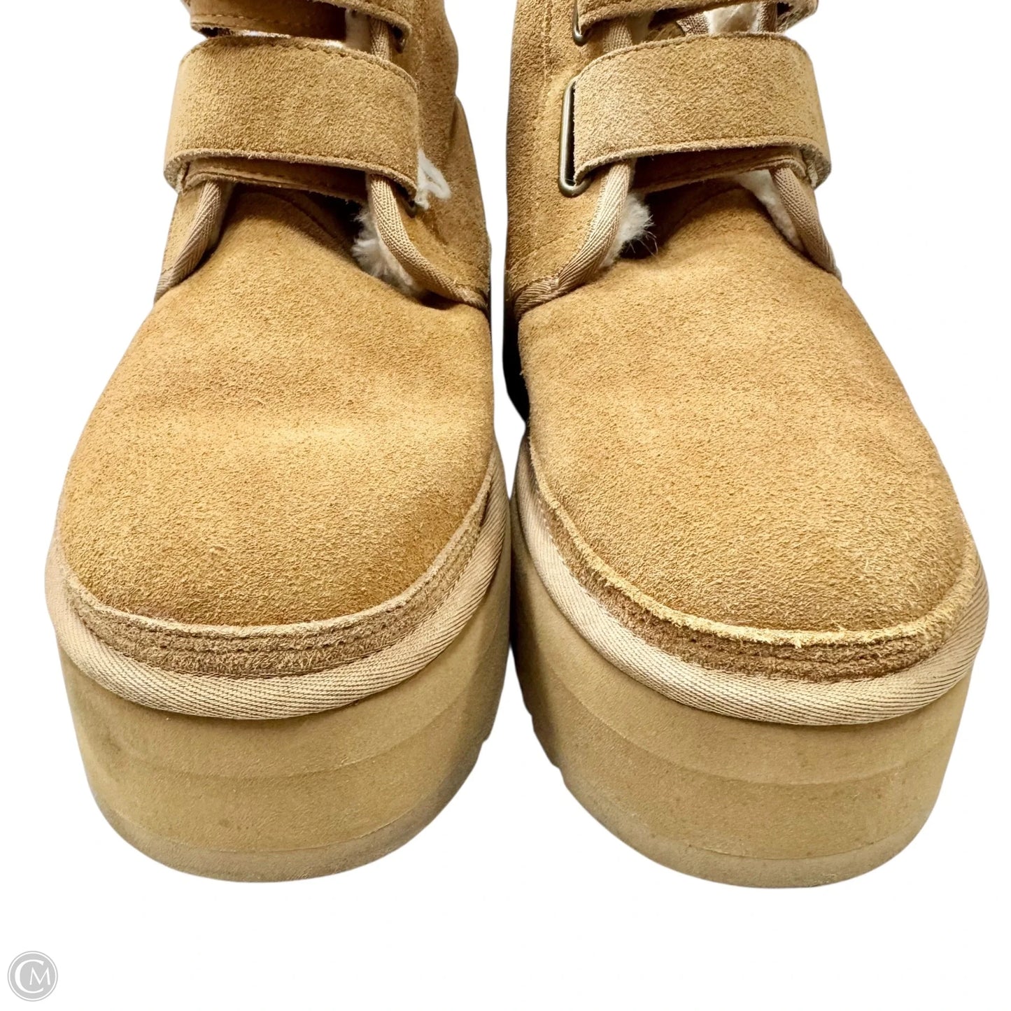Boots Designer By Ugg In Brown, Size: 8
