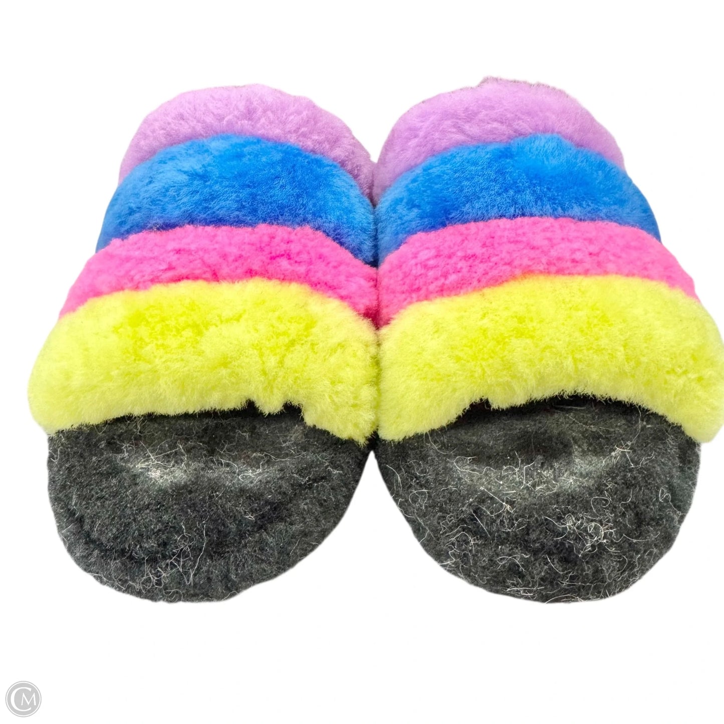 Slippers Designer By Ugg In Multi-colored, Size: 9