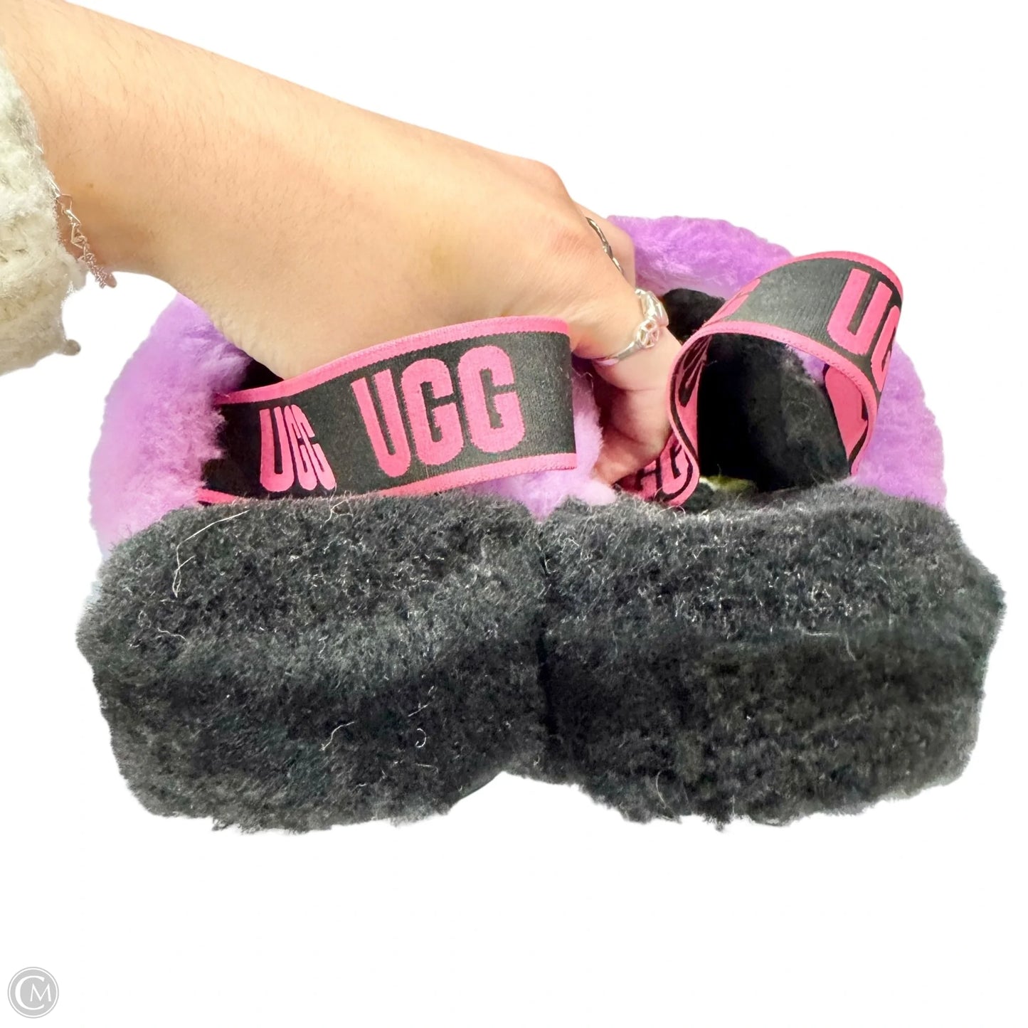 Slippers Designer By Ugg In Multi-colored, Size: 9