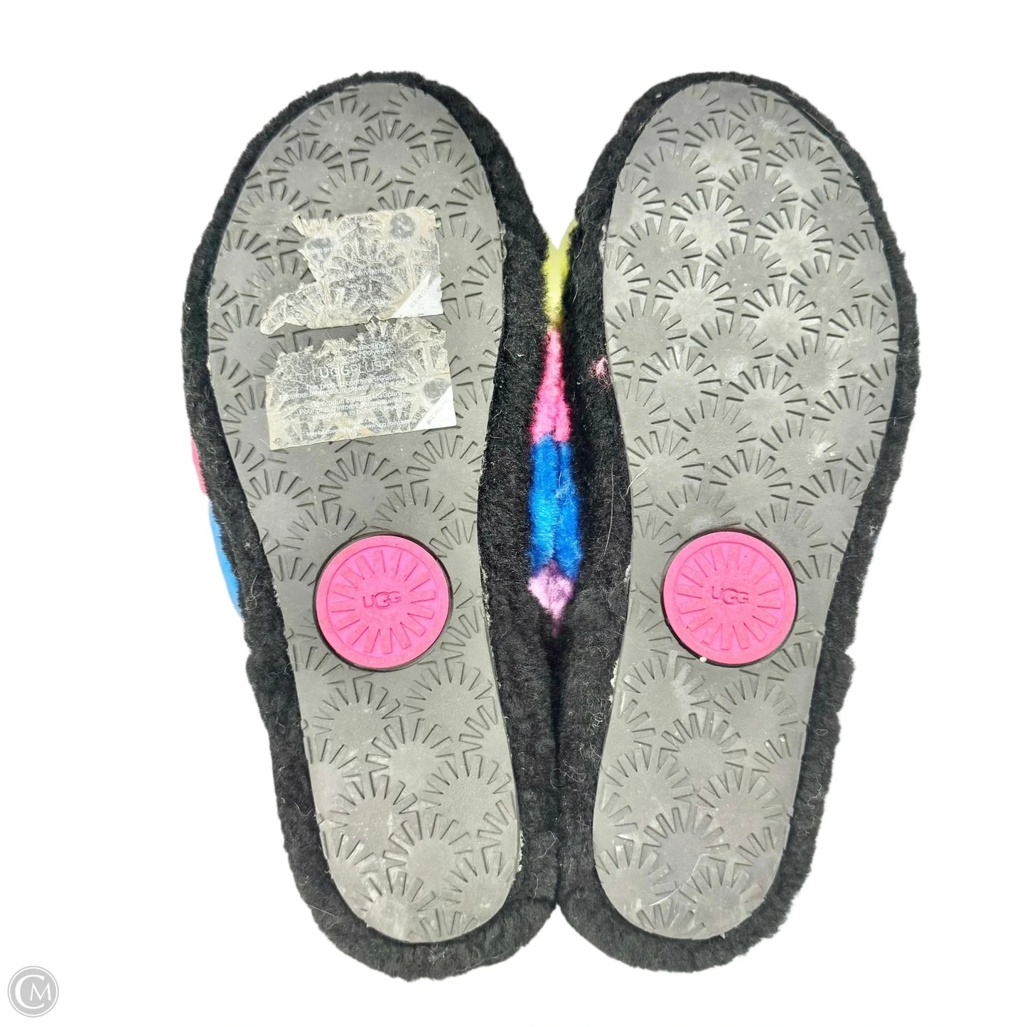 Slippers Designer By Ugg In Multi-colored, Size: 9