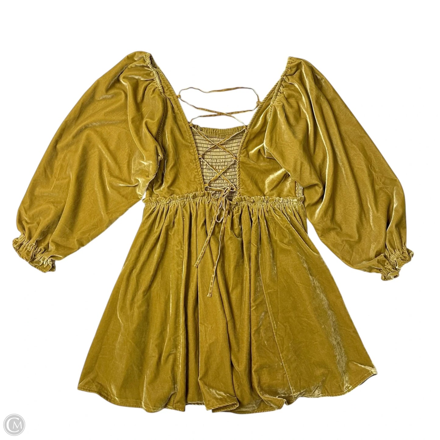 Dress Casual Short By Free People In Yellow, Size: L