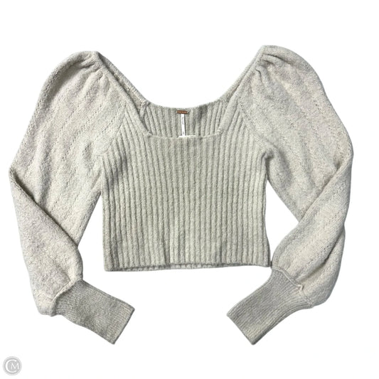 Sweater By Free People In Cream, Size: Xl