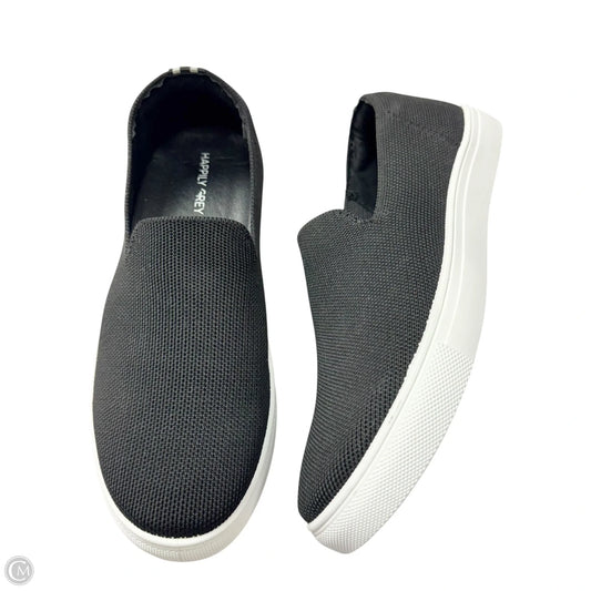 Shoes Sneakers By Happily Grey In Black & White, Size: 7.5