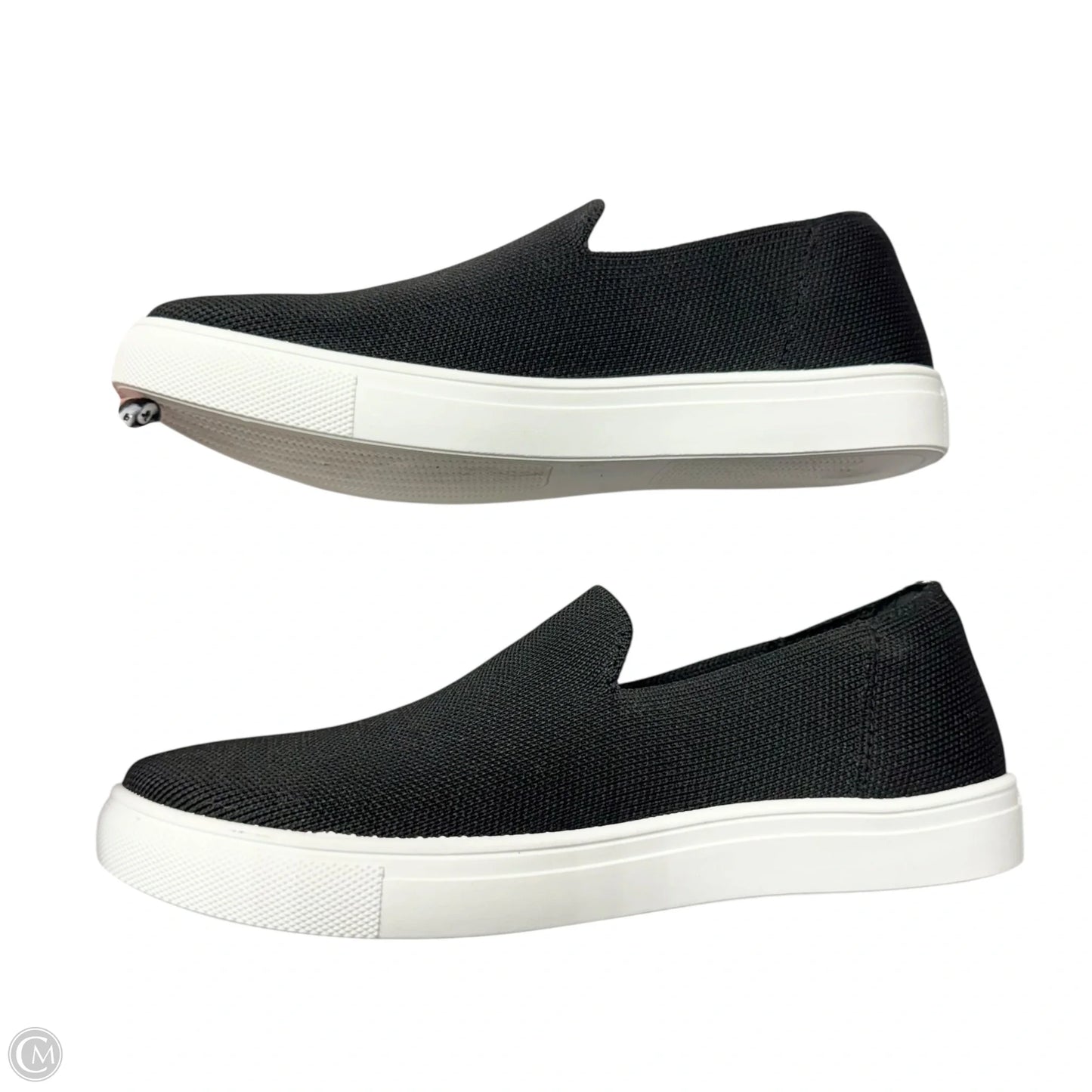 Shoes Sneakers By Happily Grey In Black & White, Size: 7.5