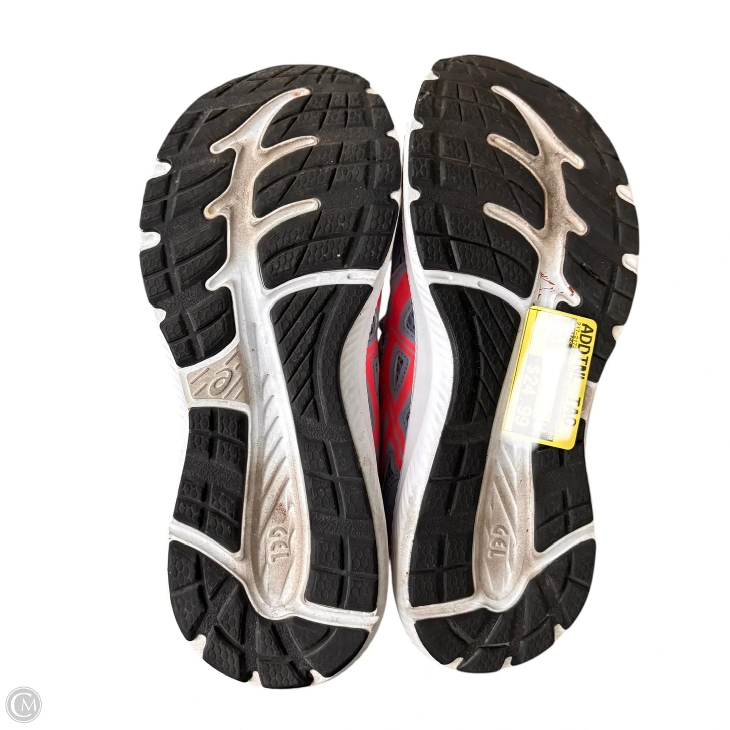 Shoes Athletic By Asics In Blue & Pink, Size: 9