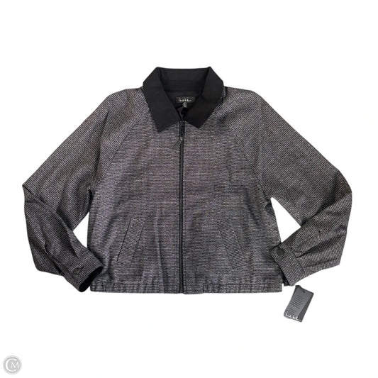 Jacket Other By Nicole Miller In Black & Grey, Size: M
