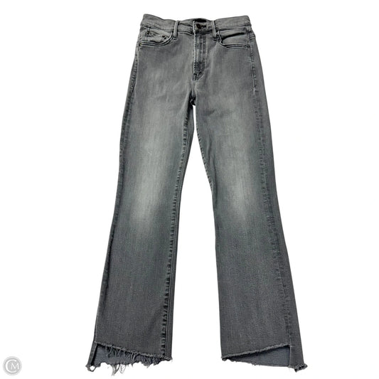 Jeans Cropped By Mother In Grey Denim, Size: 2