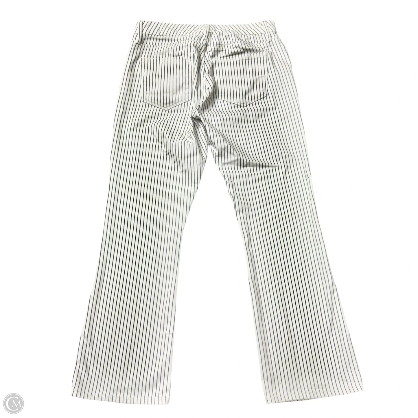 Jeans Boot Cut By Frame In Striped Pattern, Size: 2