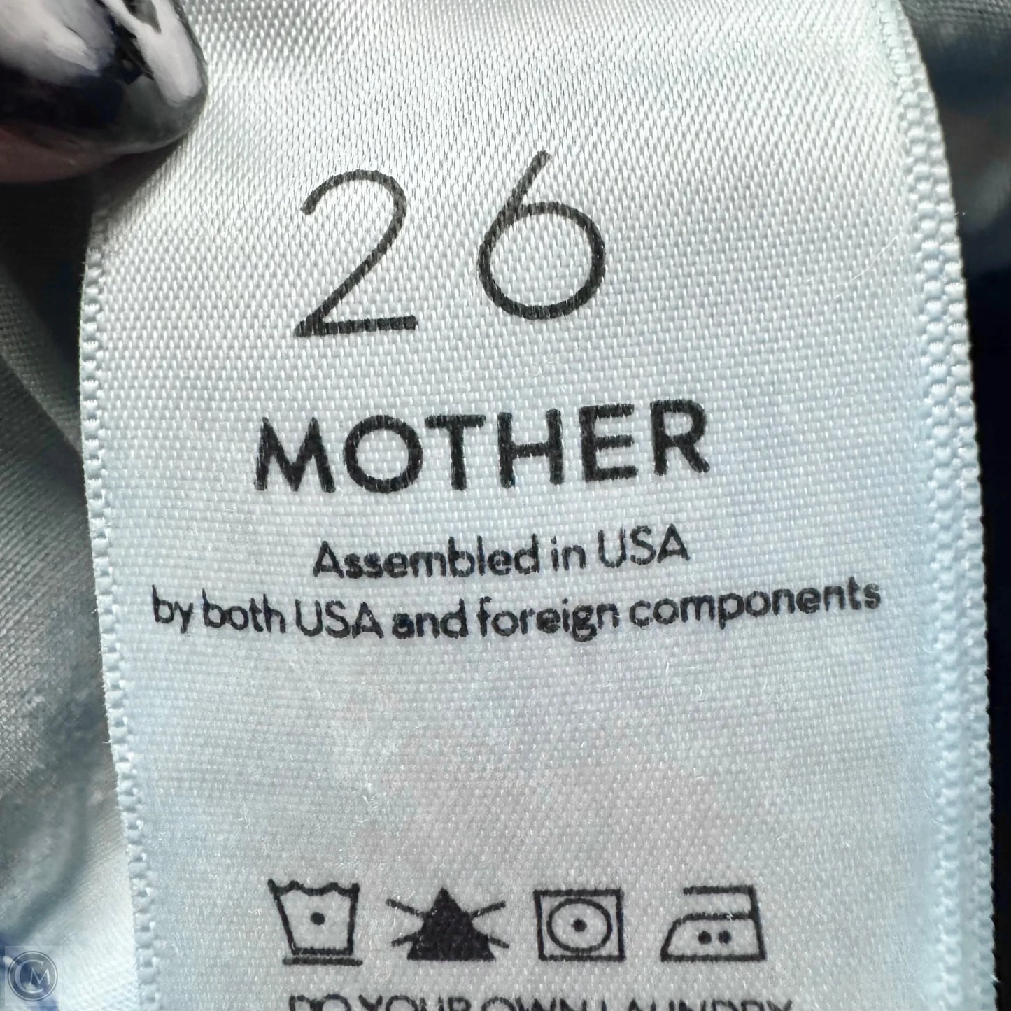 Jeans Skinny By Mother In Blue Denim, Size: 2