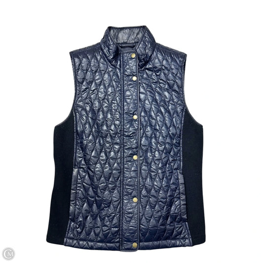 Vest Puffer & Quilted By Talbots In Blue, Size: Sp