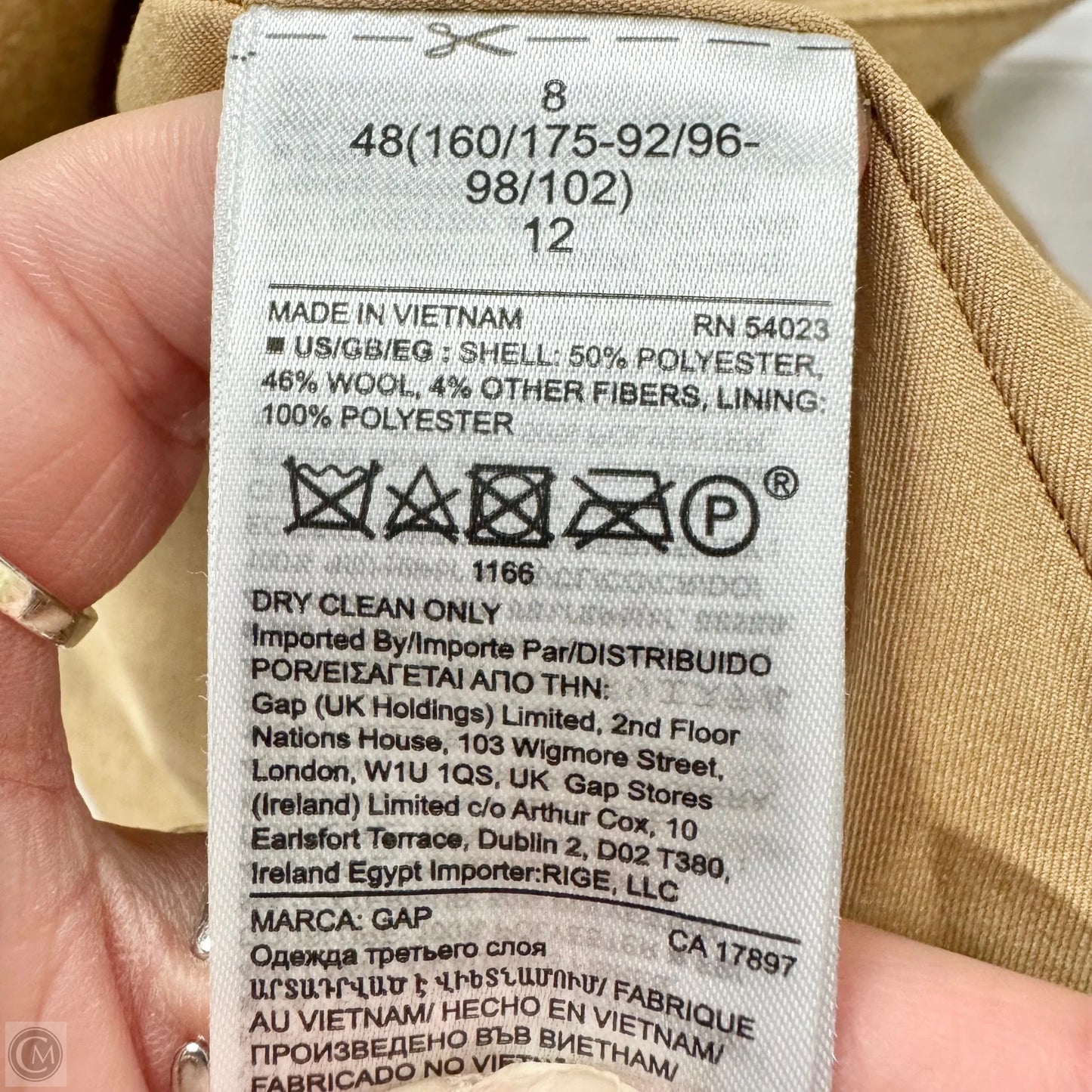 Blazer By Gap In Brown, Size: M