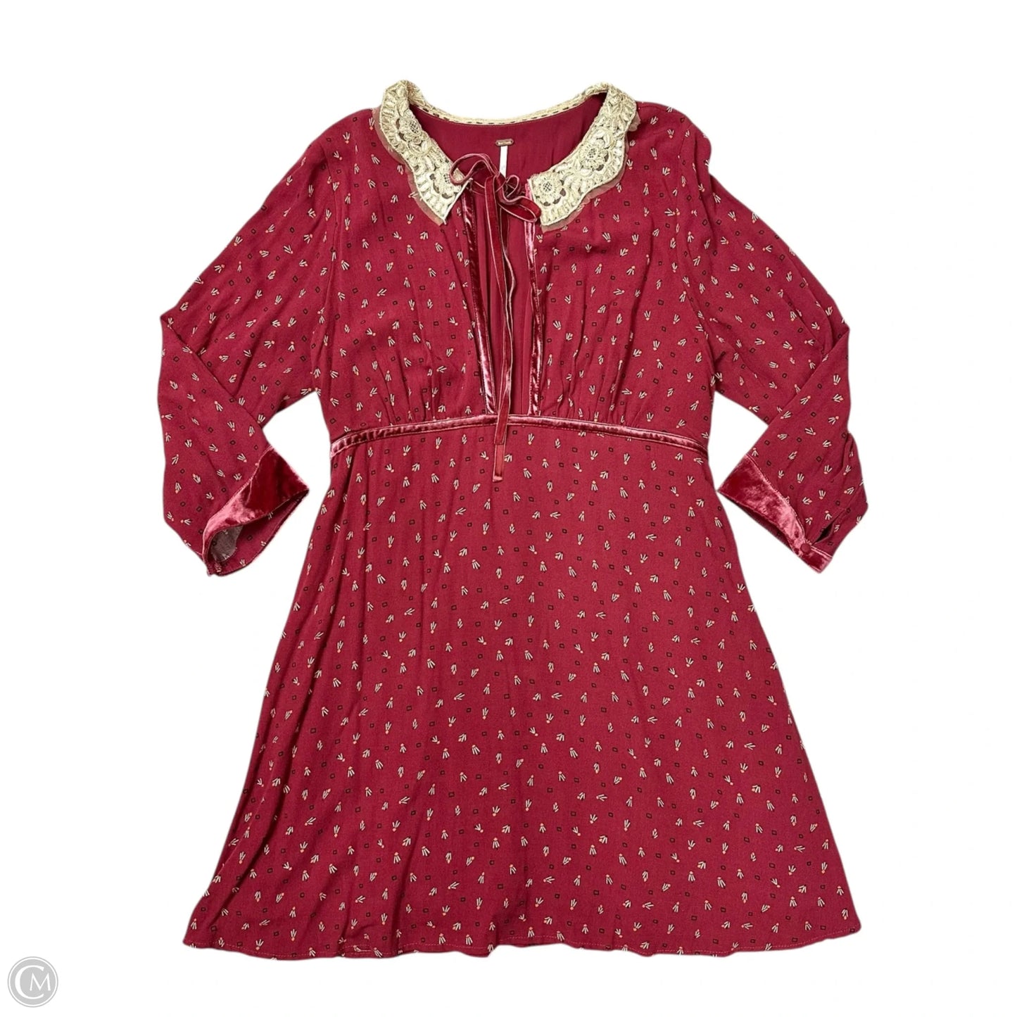 Dress Casual Short By Free People In Red, Size: Xl