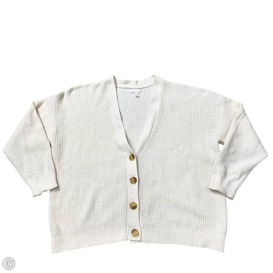 Sweater Cardigan By Lc Lauren Conrad In Cream, Size: 1x