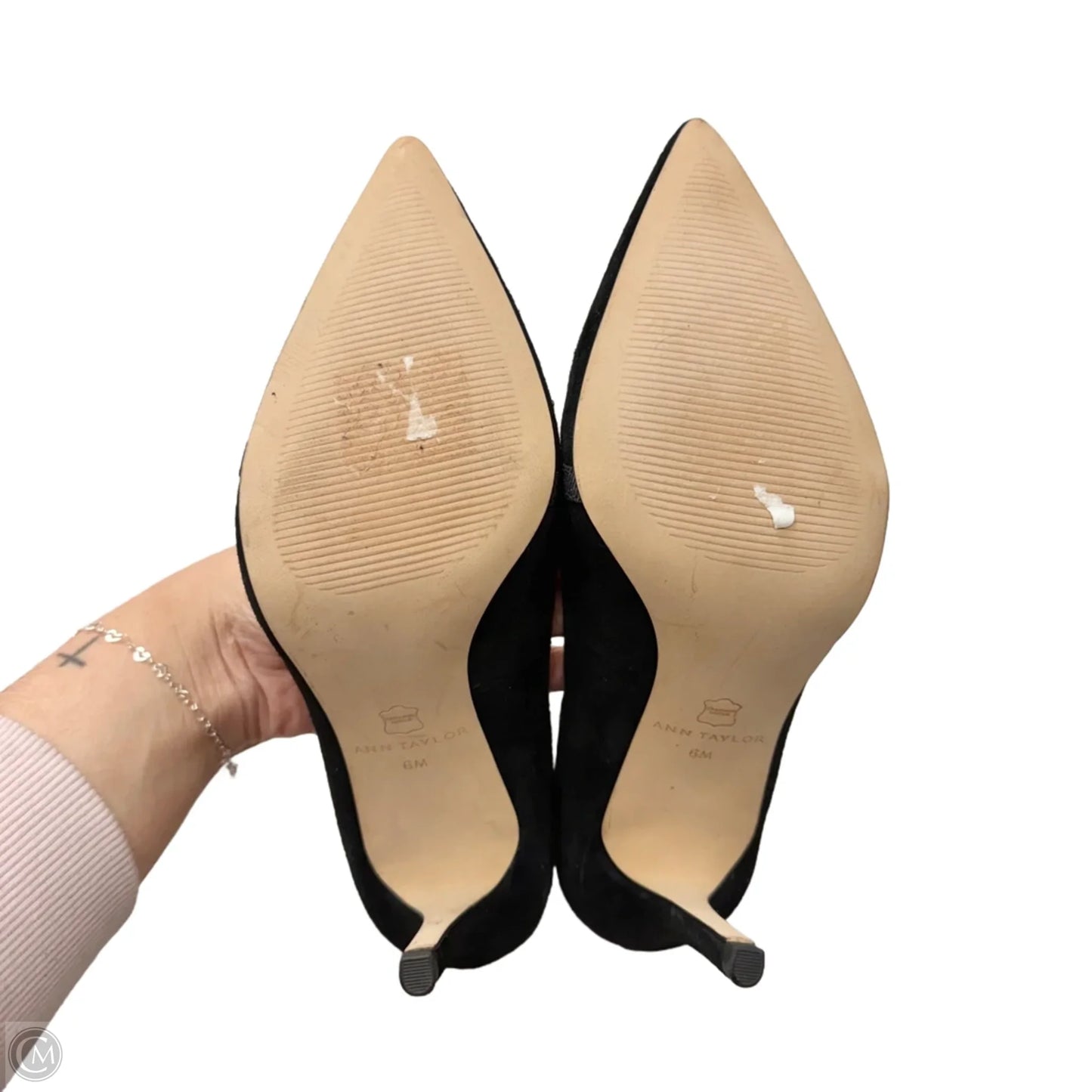 Shoes Heels Stiletto By Ann Taylor In Black, Size: 6