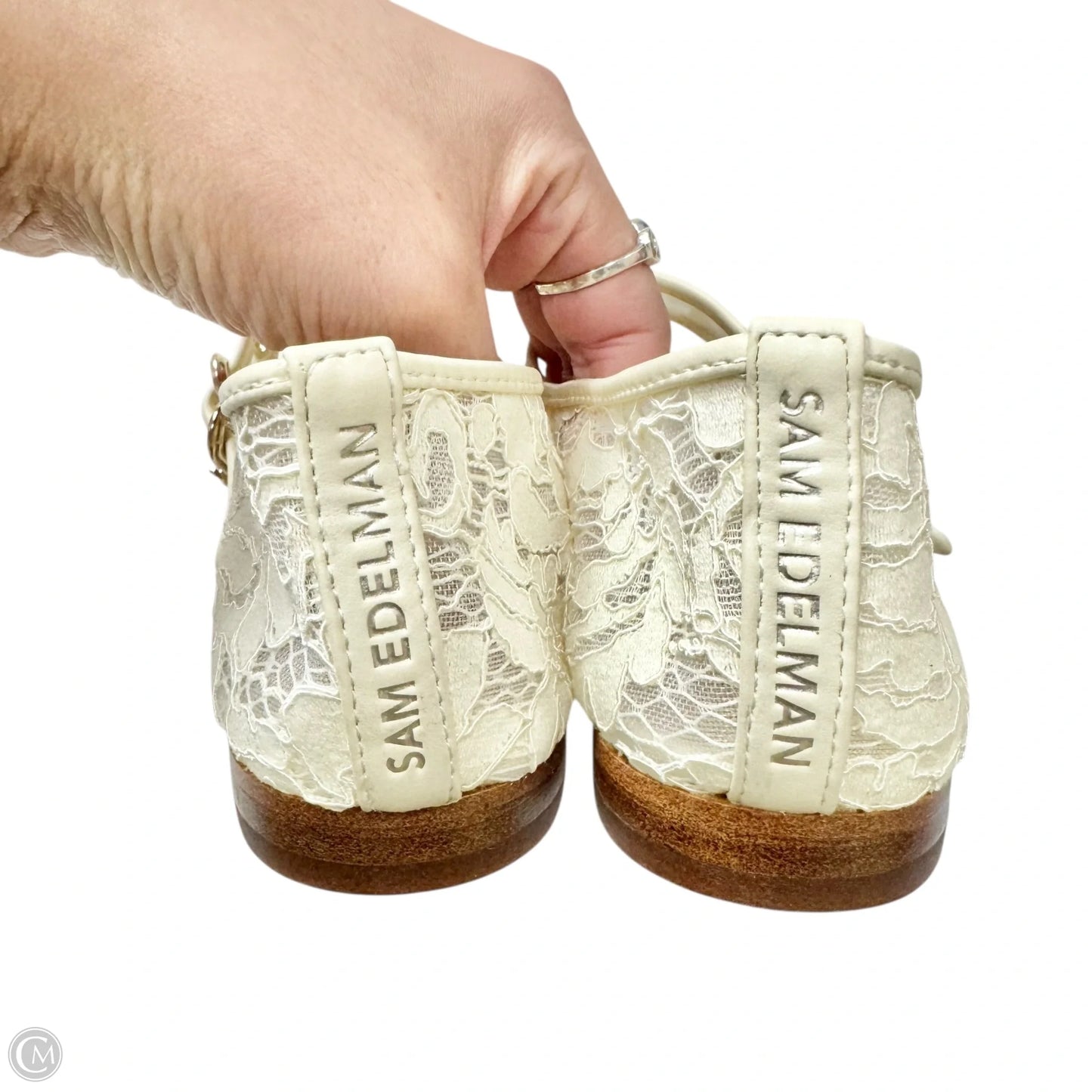 Shoes Flats By Sam Edelman In Cream, Size: 7.5