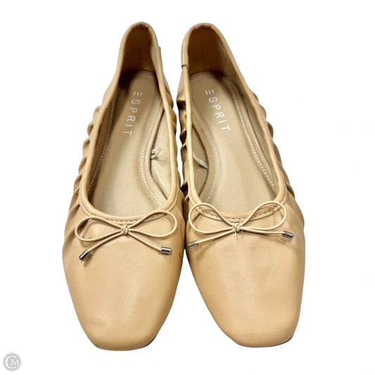 Shoes Flats By Esprit In Tan, Size: 8.5