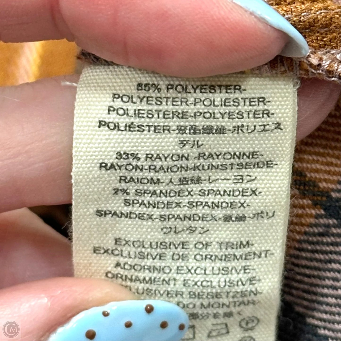 Top Long Sleeve By Free People In Plaid Pattern, Size: S