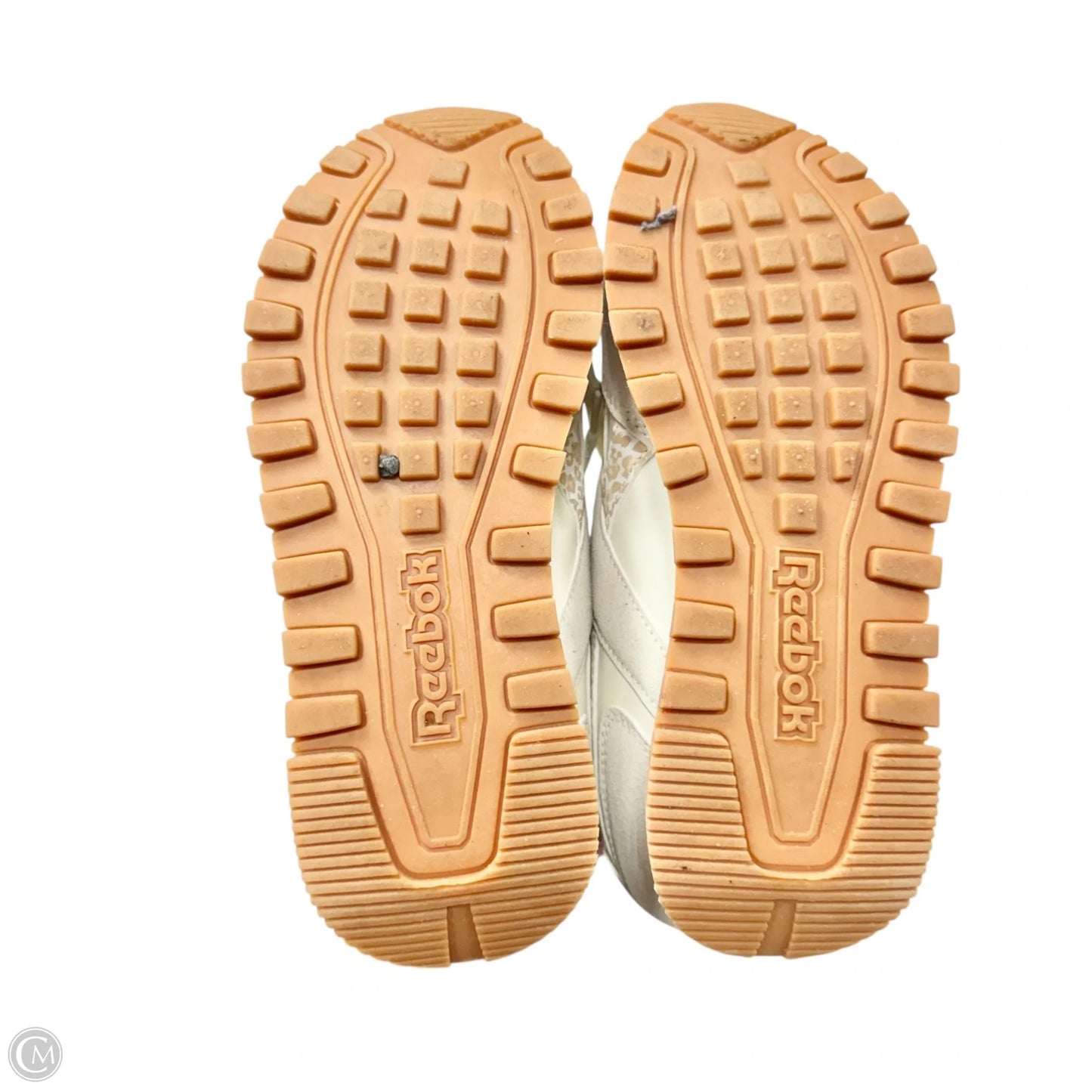 Shoes Sneakers By Reebok In Cream & Tan, Size: 7.5