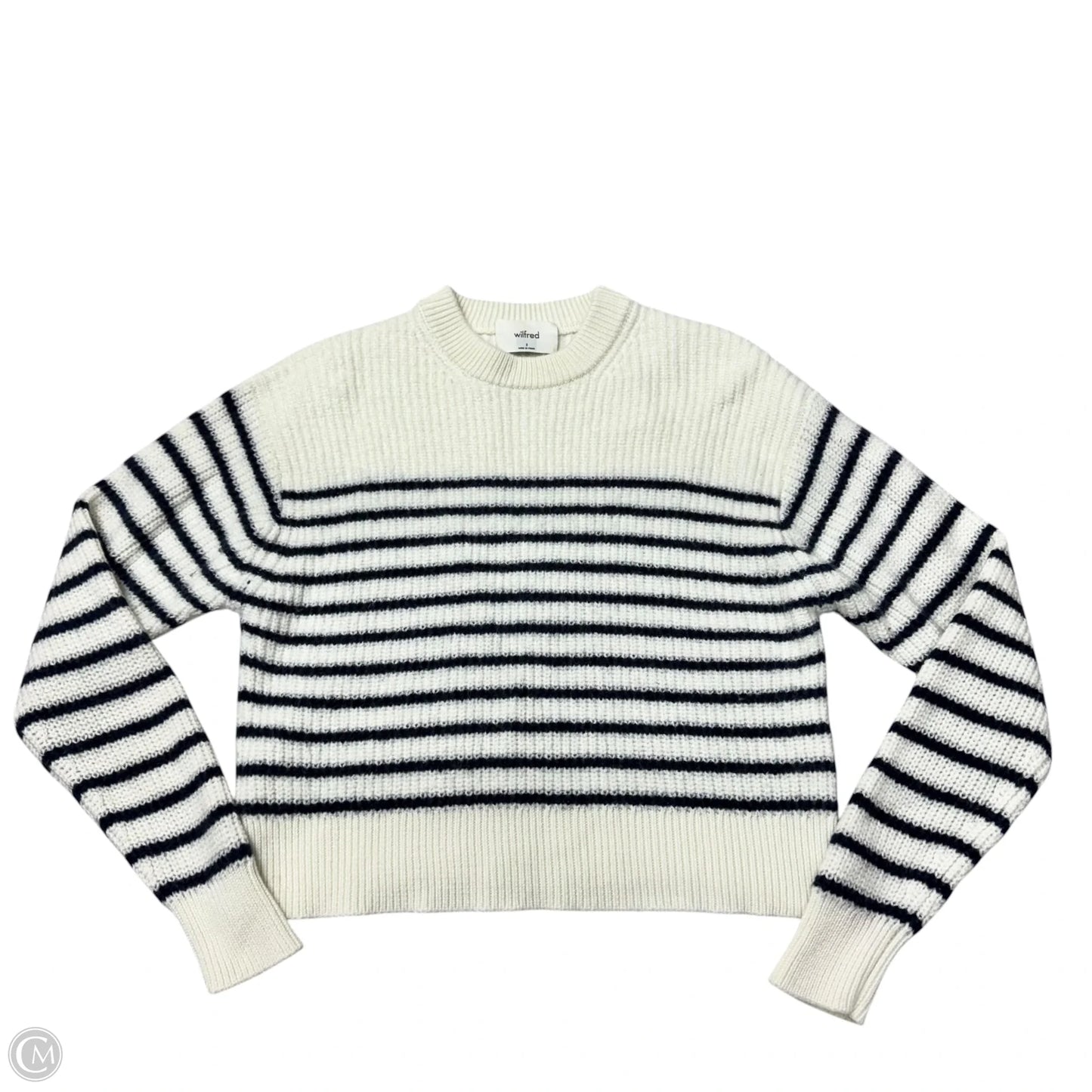 Sweater By Wilfred In Striped Pattern, Size: S