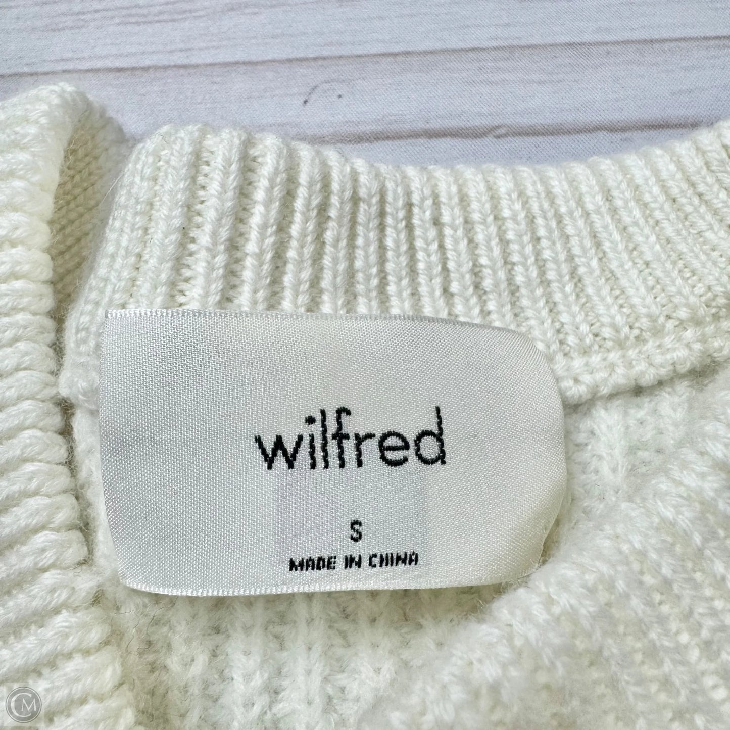 Sweater By Wilfred In Striped Pattern, Size: S
