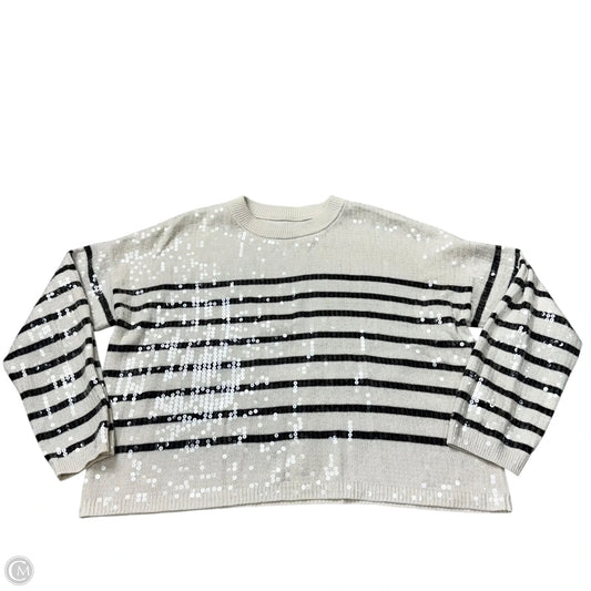 Sweater By Loft In Striped Pattern, Size: Xl