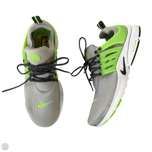 Shoes Athletic By Nike In Green & Grey, Size: 9