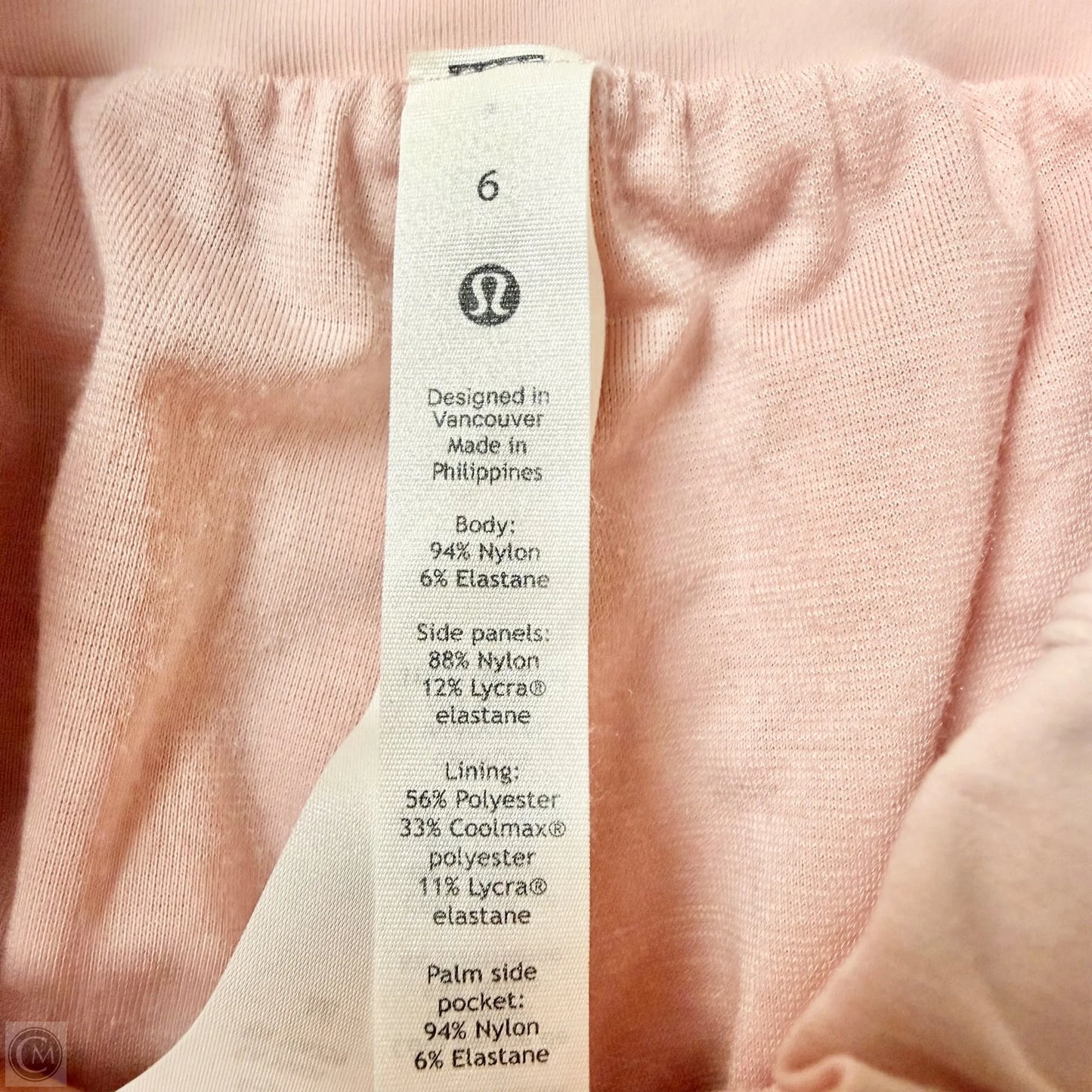 Athletic Pants By Lululemon In Pink, Size: S