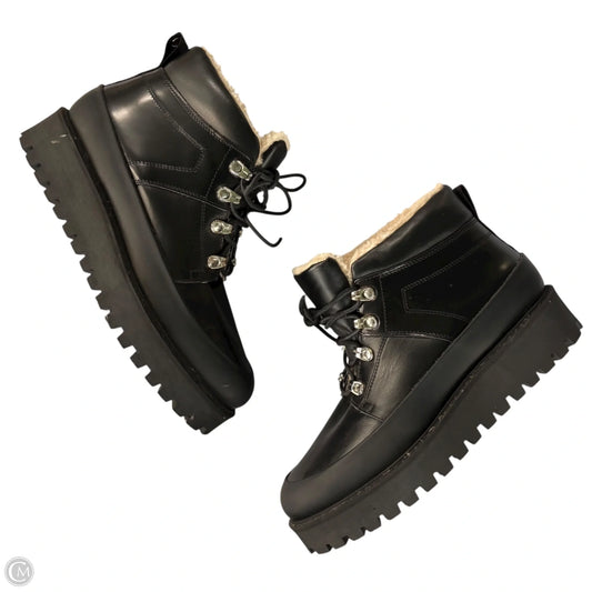 Boots Ankle Flats By Ganni In Black, Size: 10.5