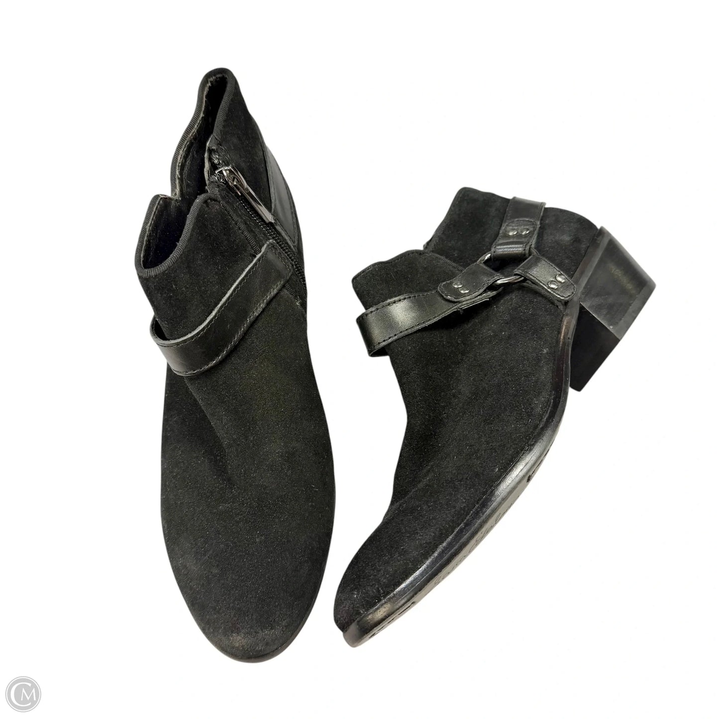 Boots Ankle Flats By Sam Edelman In Black, Size: 7