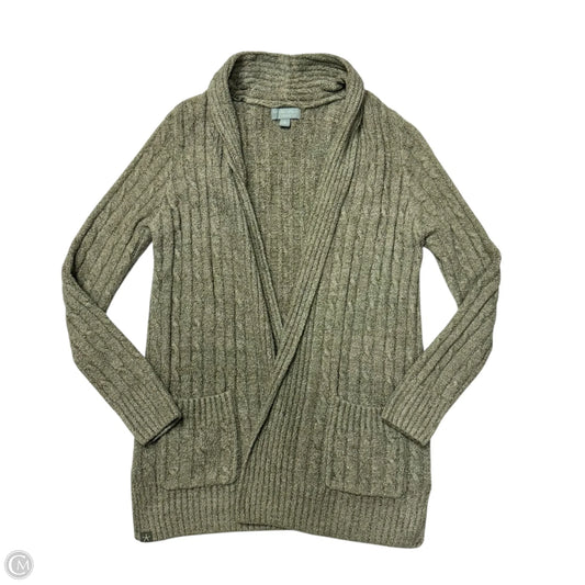Sweater Cardigan By Barefoot Dreams In Green, Size: S
