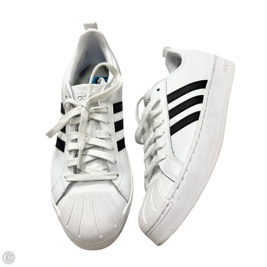 Shoes Sneakers By Adidas In White, Size: 9