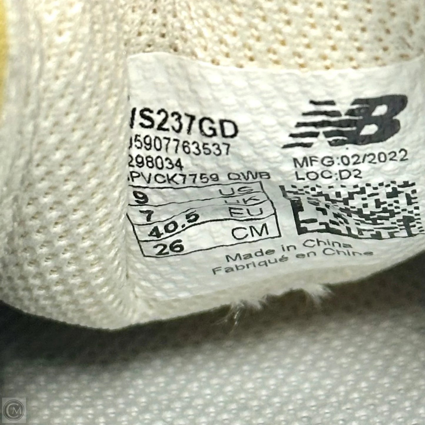 Shoes Sneakers By New Balance In Black & Blue, Size: 9