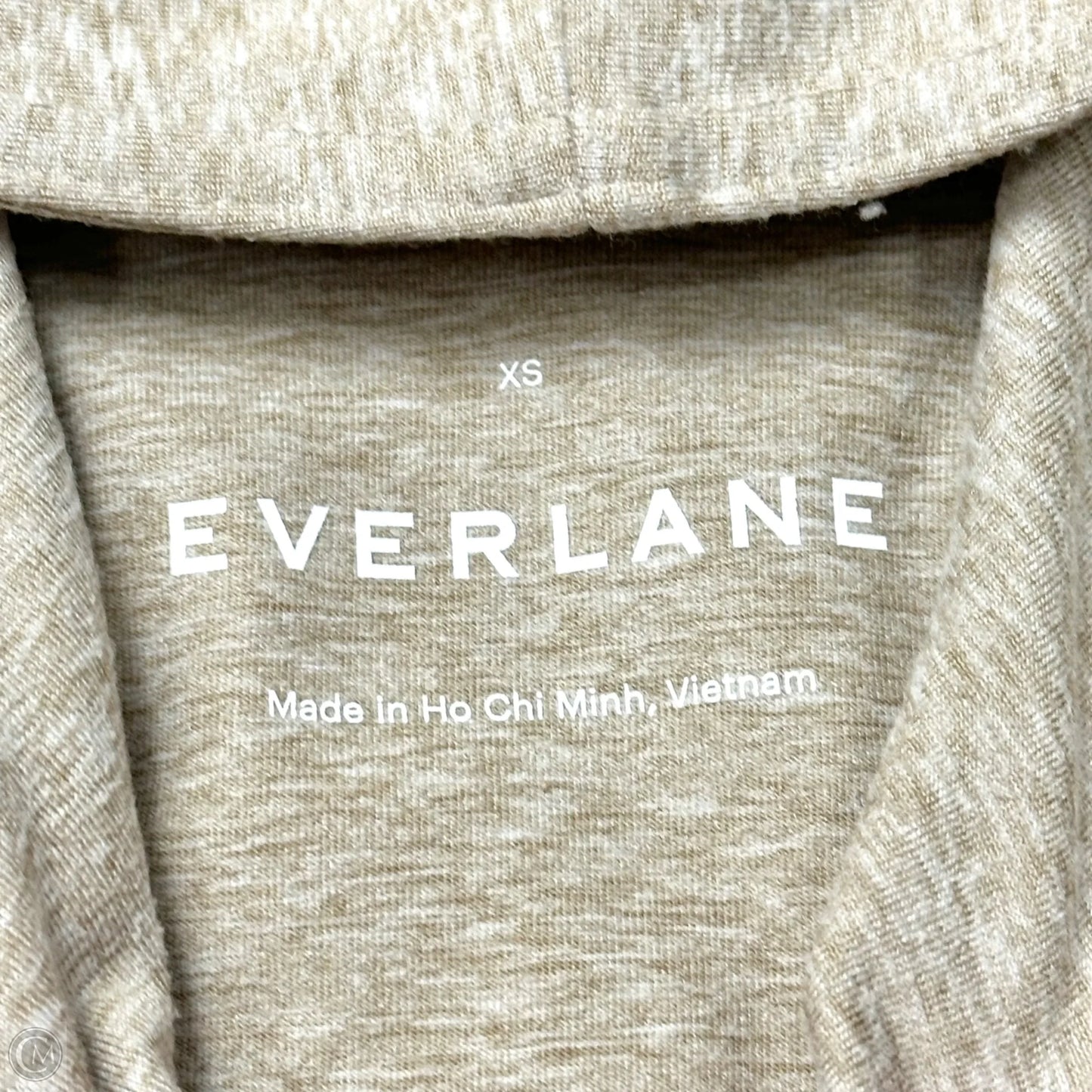 Athletic Sweatshirt Hoodie By Everlane In Tan, Size: Xs