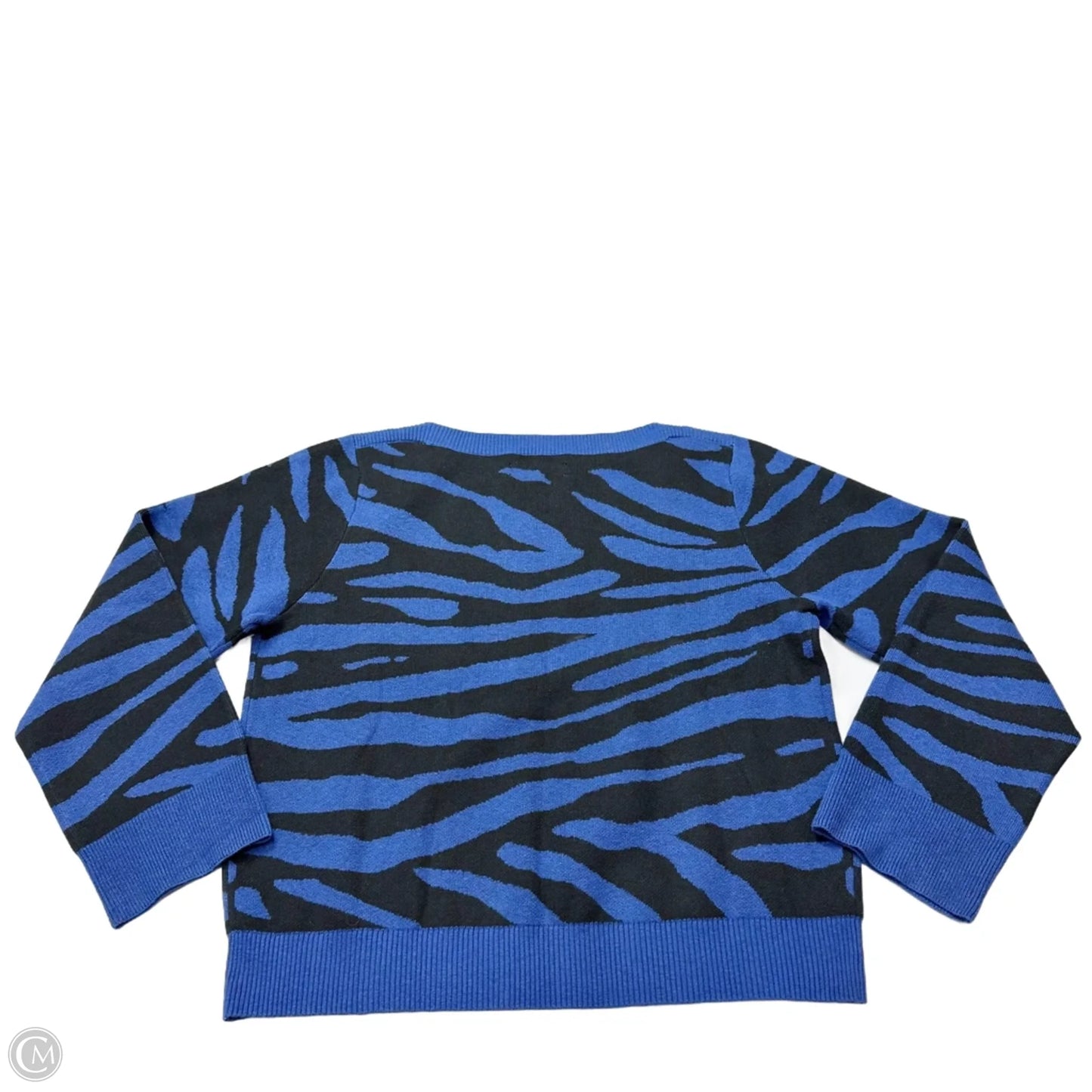 Sweater By Loft In Zebra Print, Size: Xl